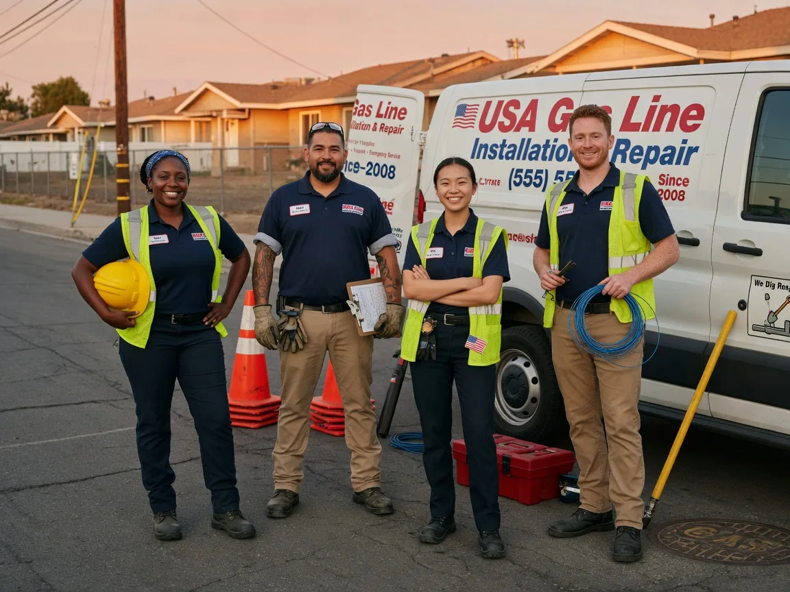Gas Line Installation company in Benicia, CA